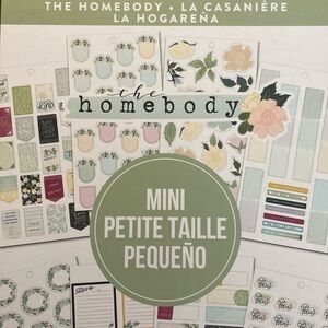 The happy planner girl “Homebody” mini sticker book